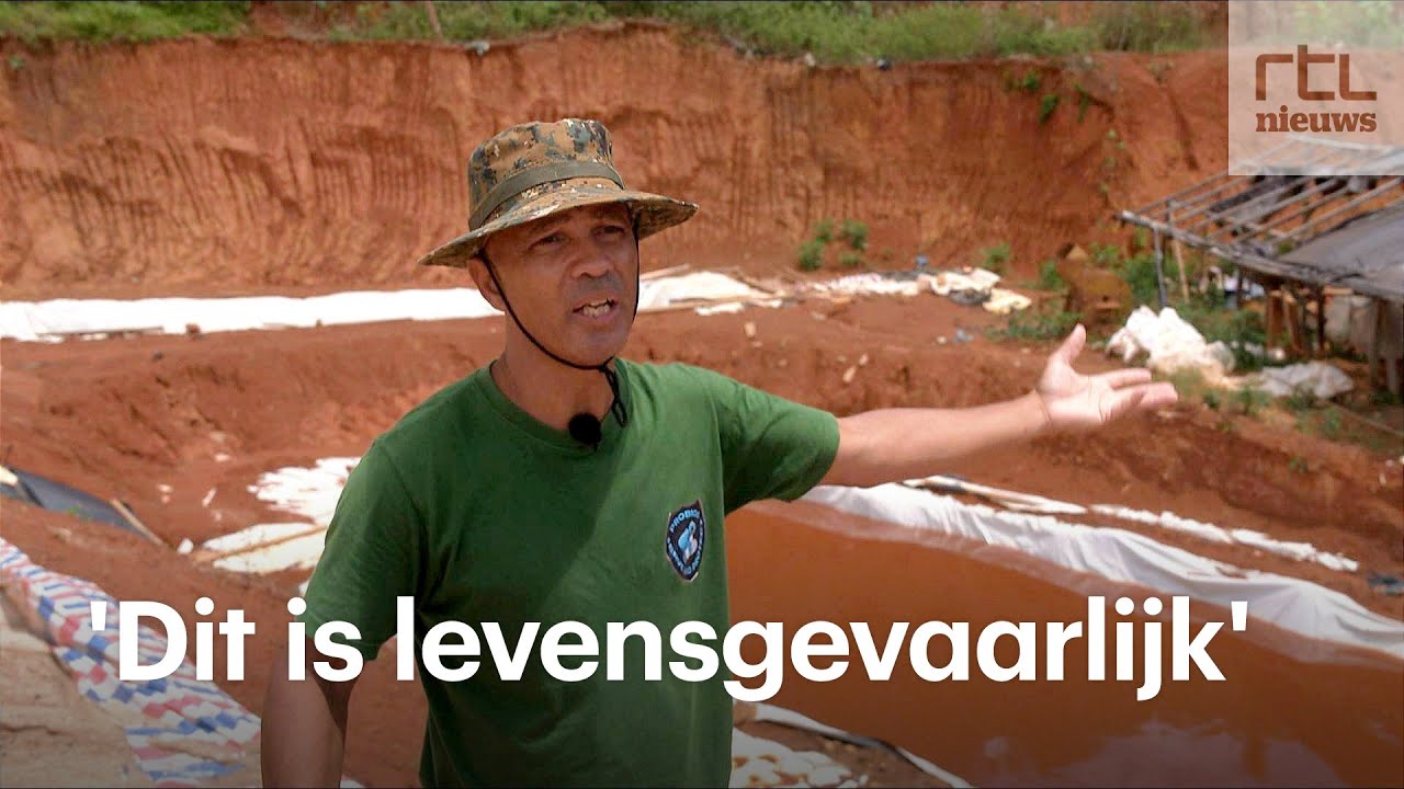 Gif bedreigt Surinaams stuwmeer
