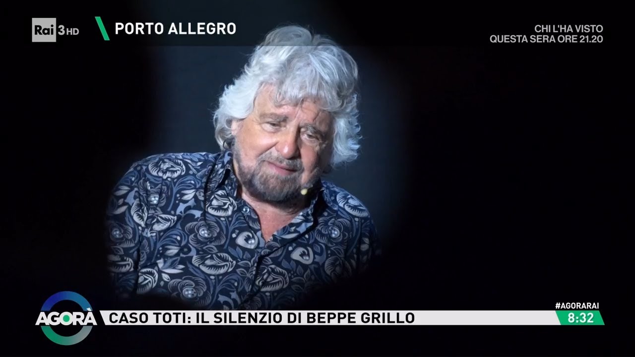 Beppe Grillo: io sono un altro - Agorà 15/05/2024