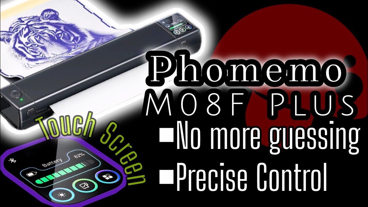 Обзор термопринтера Phememo M08f Plus Tattoo * Новый бюджетный King