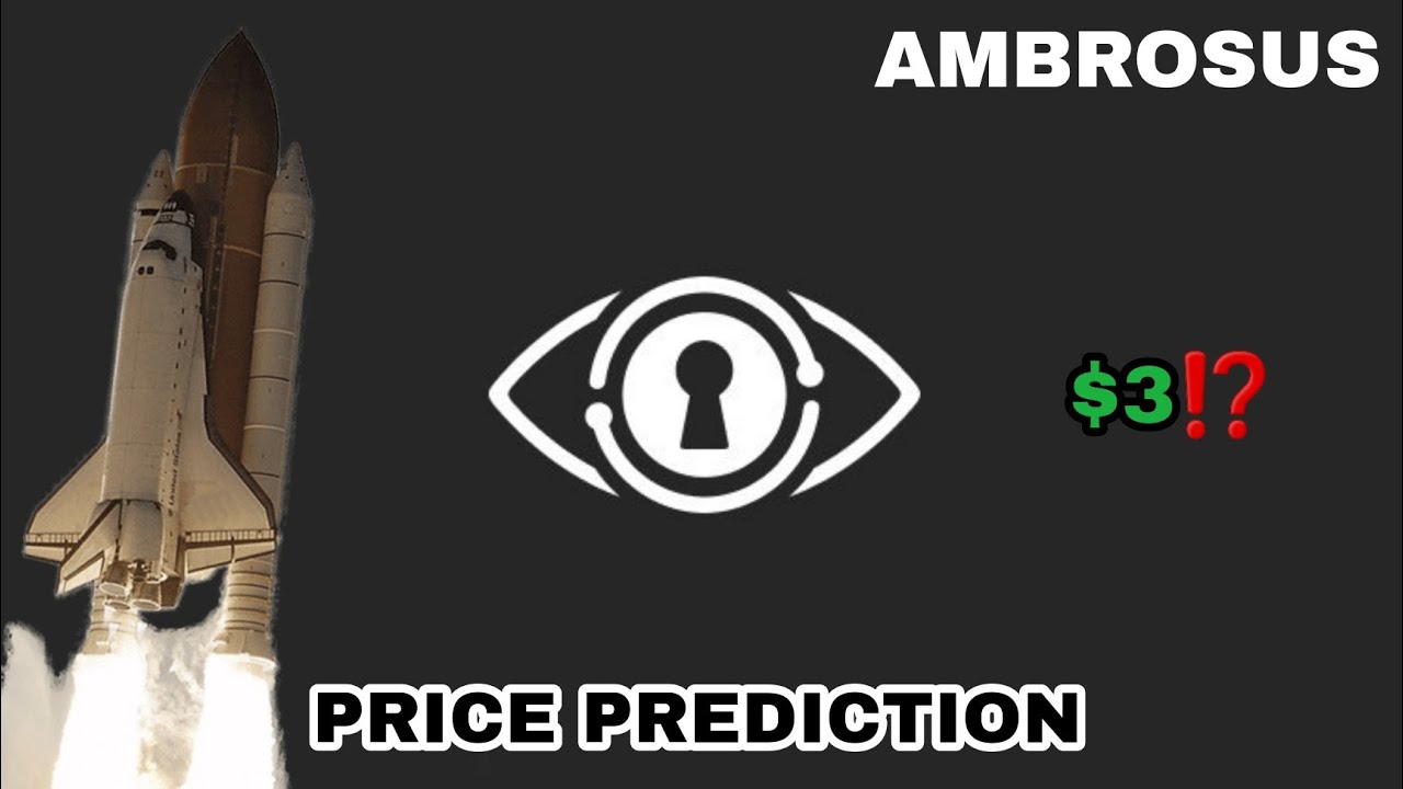 AMBROSUS TO THE MOON‼️ AMB COIN PRICE PREDICTION $3 IS REAL⁉️