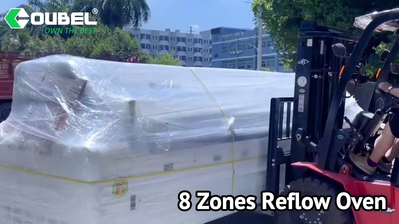 OUBEL High end  8 Zones Reflow Oven Reflow Soldering Oven for SMT assembly line