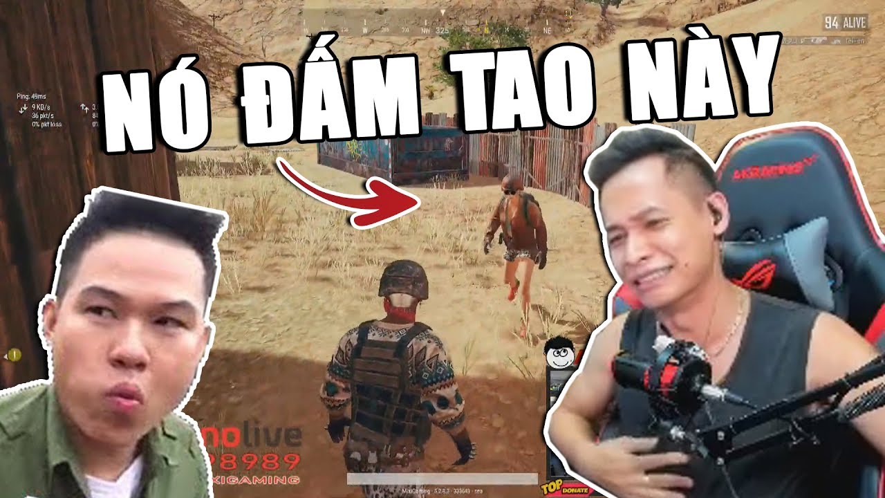 Tấu h&agrave;i PUBG c&ugrave;ng đồ đệ Rambo cười ra nước mắt.