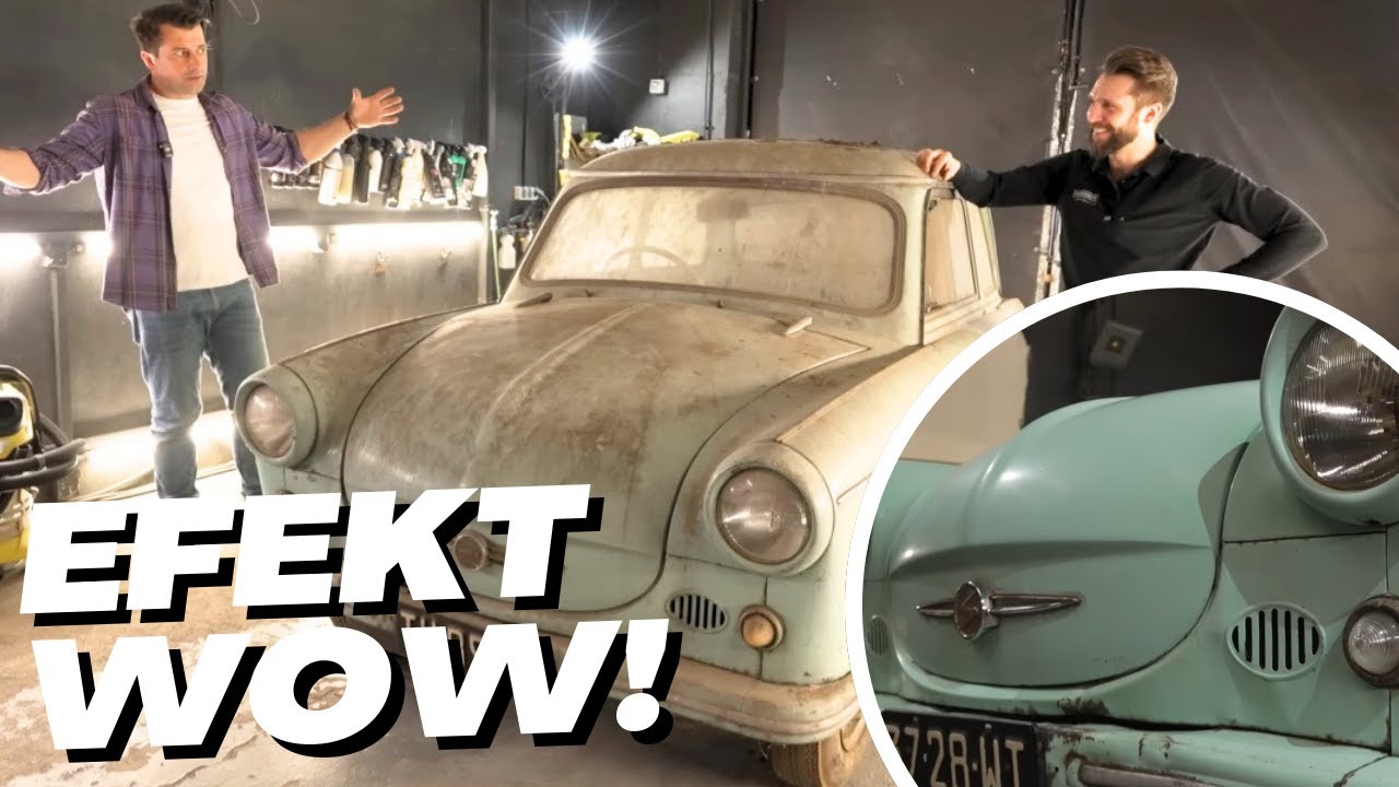 ZOBACZ METAMORFOZĘ TRABANTA PO 50 LATACH! 🔥 | Trabant 600