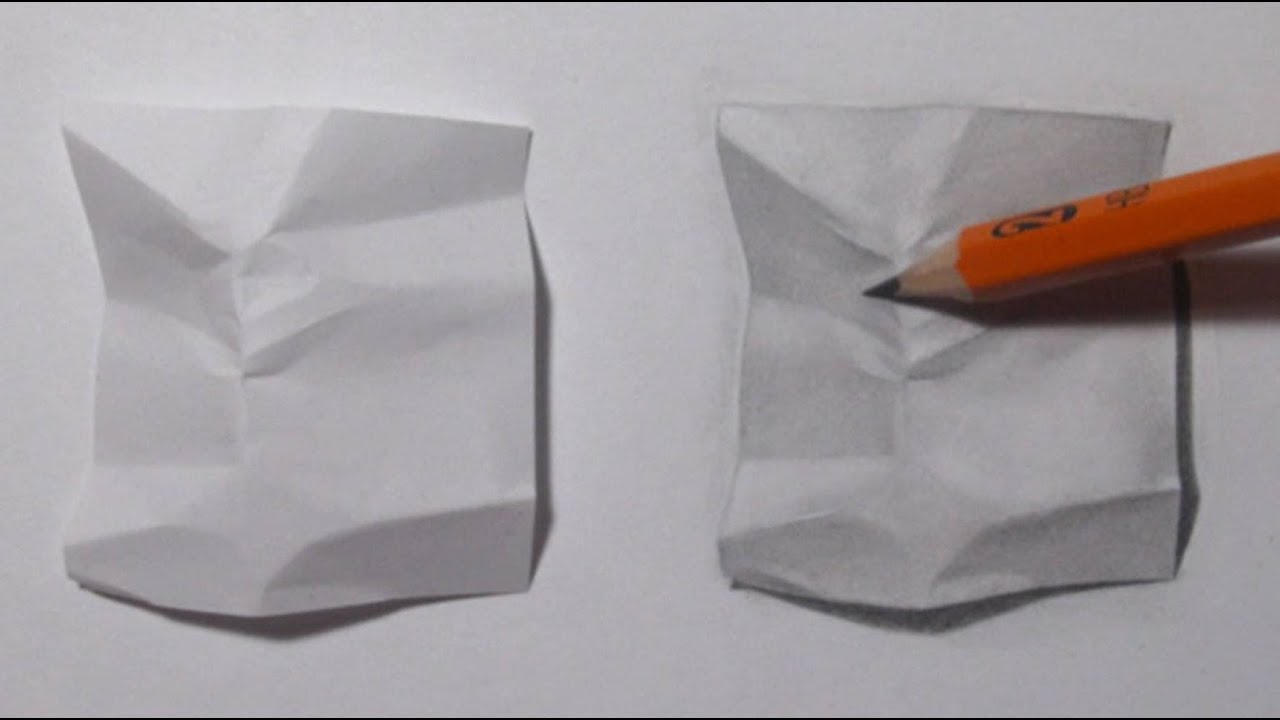 Realism Challenge #1 Crumpled Paper