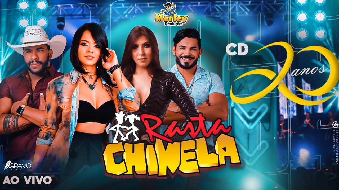 Rasta Chinela -  20 Anos Ao Vivo - O Forr&oacute; Sertanejo da Bahia - Lan&ccedil;amento