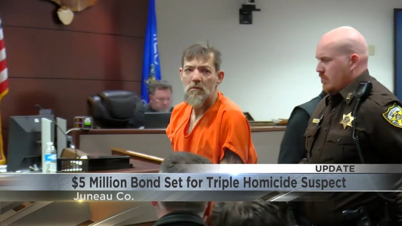 $5M cash bond set for New Lisbon homicide suspect
