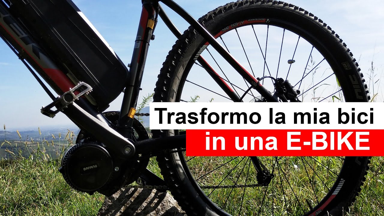 Come trasformare la bici in e-bike | Kit Bafang 750w | Ivan Zogia