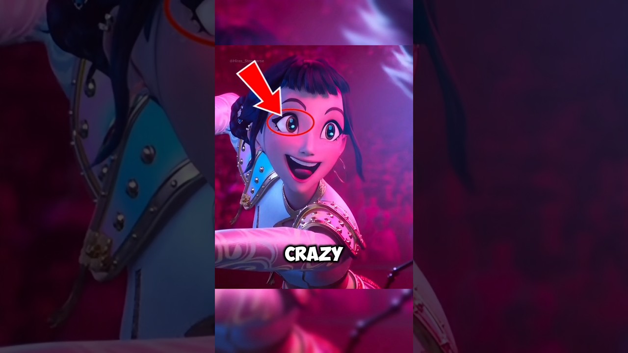Mystery Saja's face is FINALLY REVEALED! 🔥😱 | Kpop Demon Hunters #shorts #kpopdemonhunters