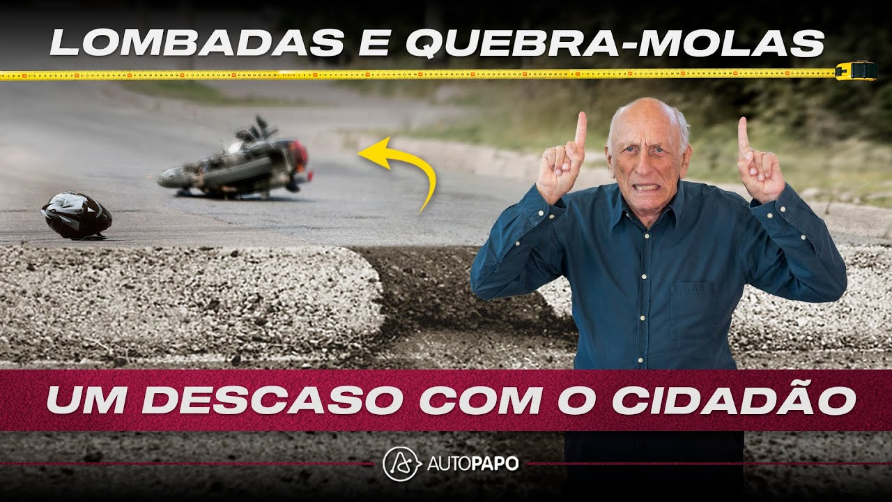 Lombadas e quebra-molas s&atilde;o a mesma coisa, mas nenhum tem medida correta