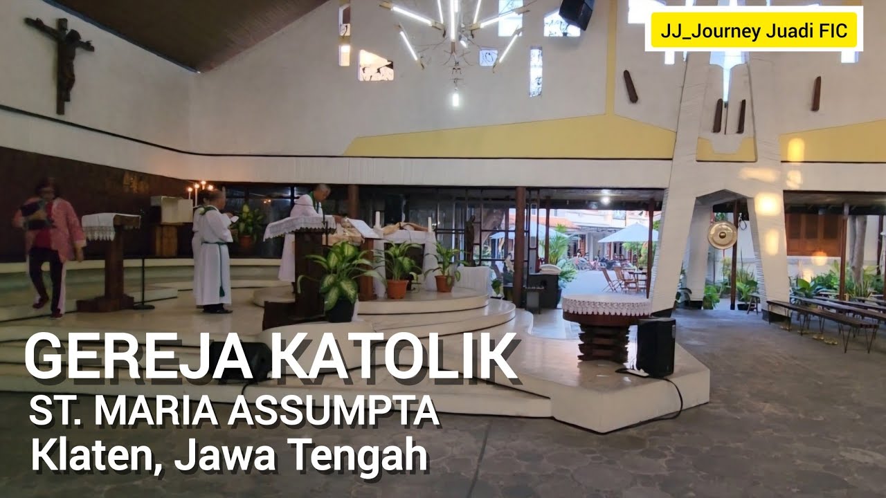JOURNEY JUADI FIC 🚙 Gereja Katolik St. Maria Assumpta Klaten, Jateng 2024⛪️