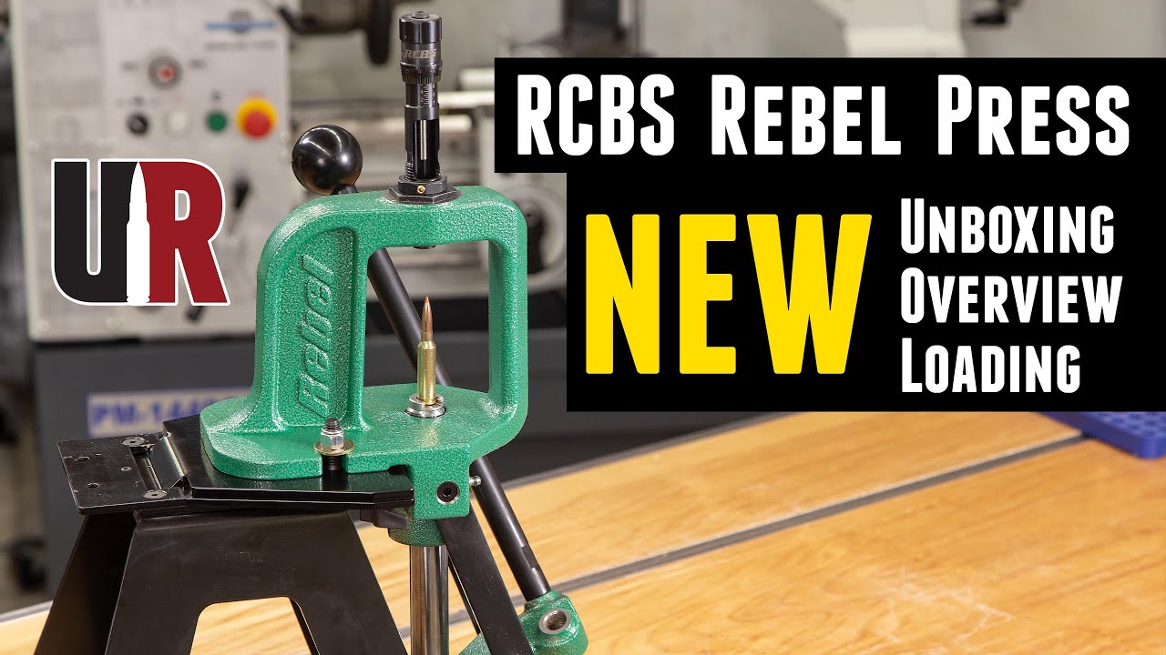 NEW RCBS Rebel Press: Unboxing, Overview, Loading, Comparison