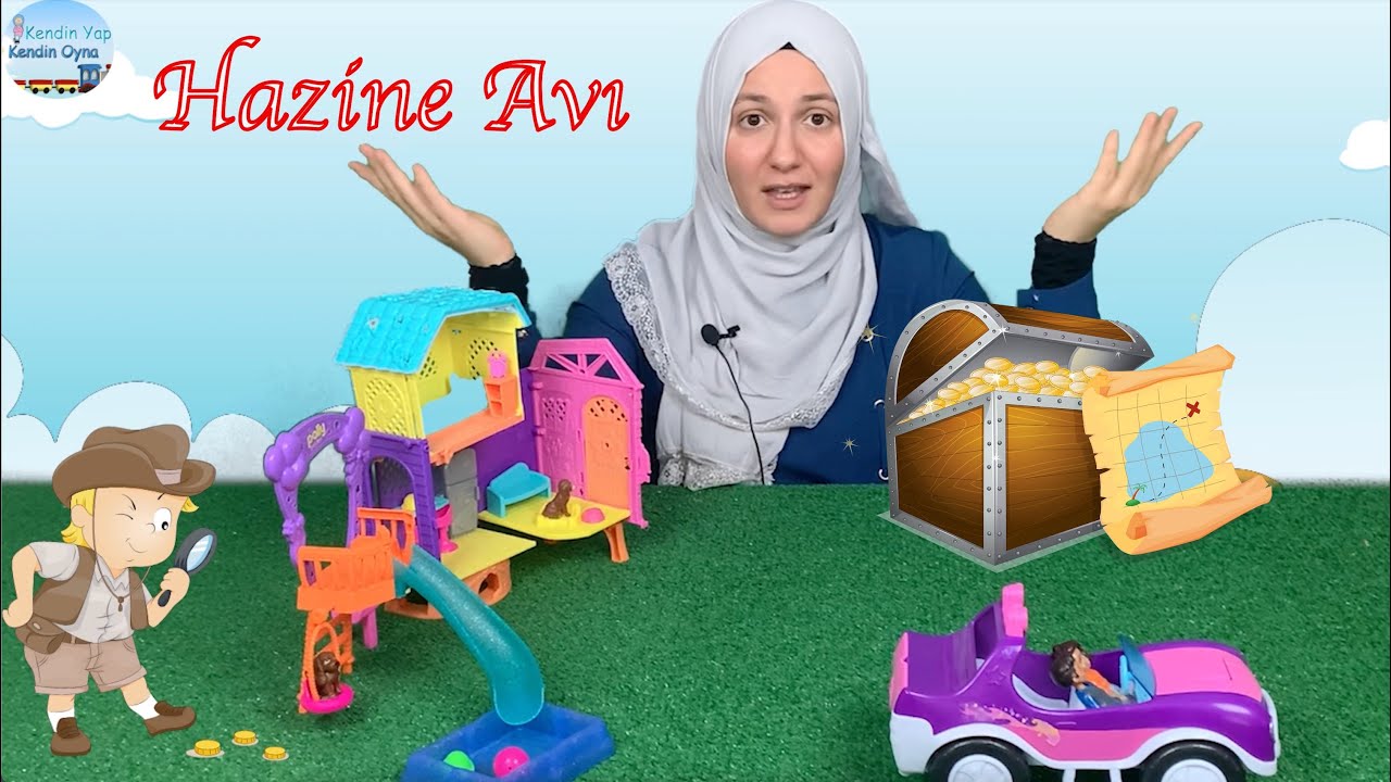 Hazine Avı oyunu / oyuncak bebekler / polly pocket hikayesi