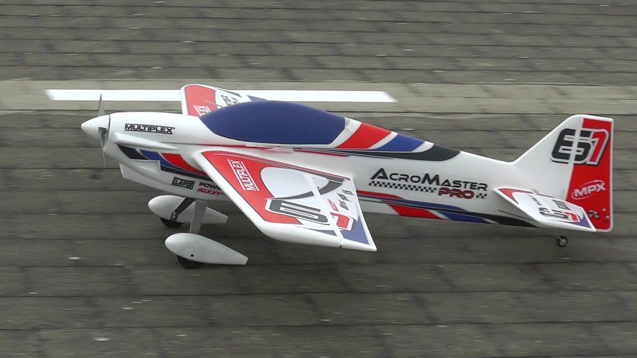 Multiplex Acromaster Pro - maiden flight