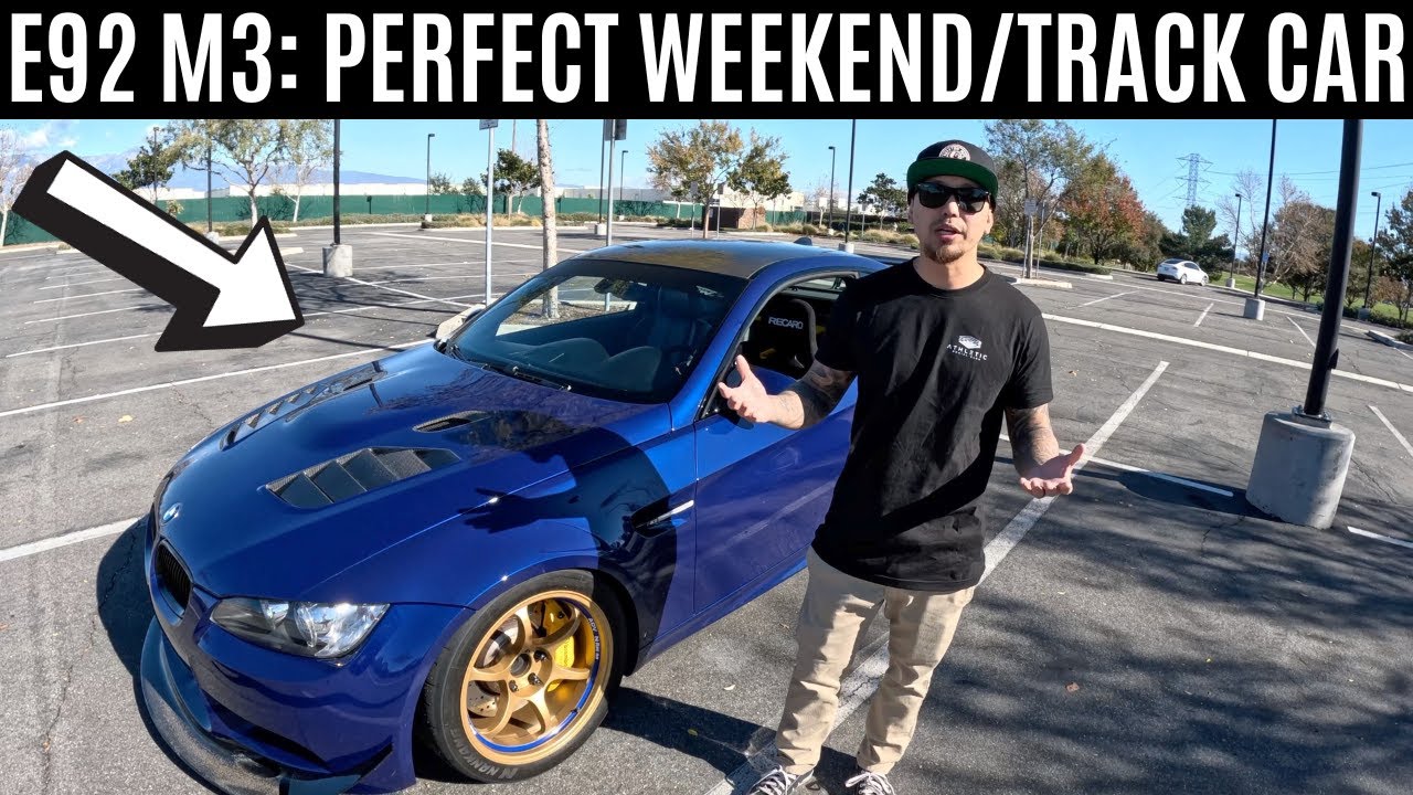 THE E92 M3 IS THE PERFECT WEEKEND/TRACK CAR! | 2008 BMW M3 Coupe (E92)  @abc.garage