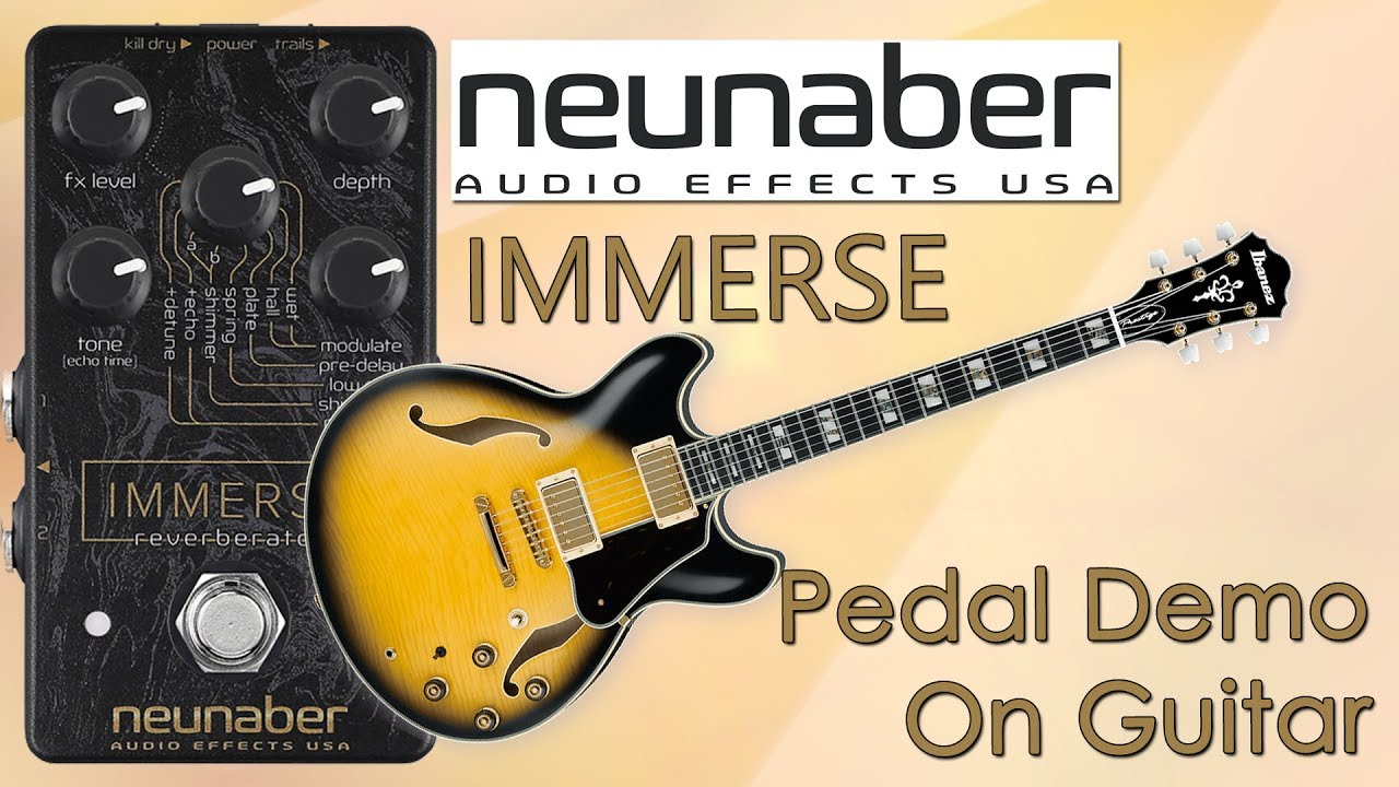 Neunaber Immerse Pedal Demo for Guitar - Want 2 Check