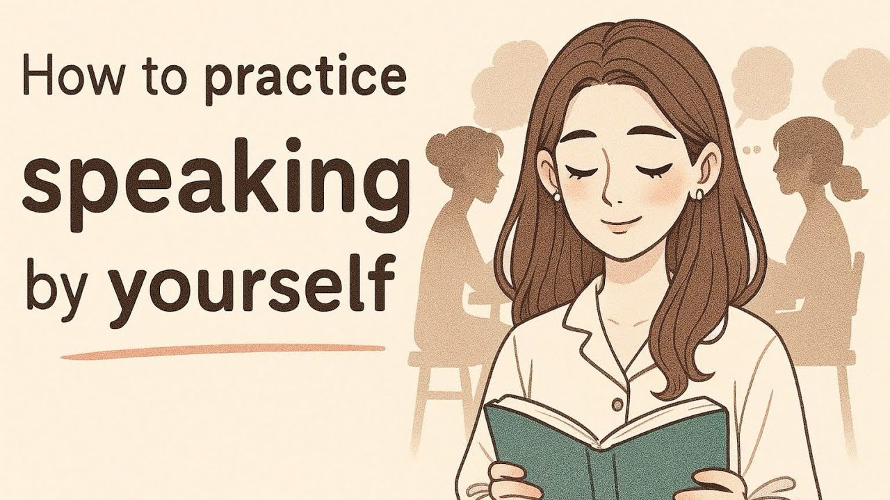 How to Practice Speaking English Alone | English Listening Practice with Subtitles