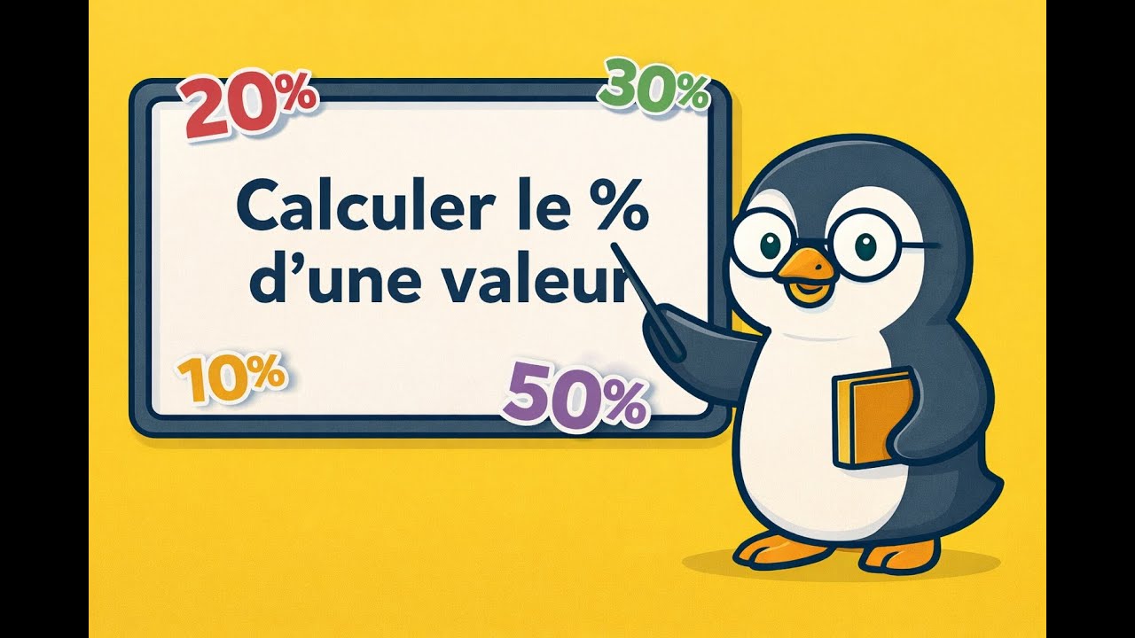 Calculer le pourcentage d'une valeur