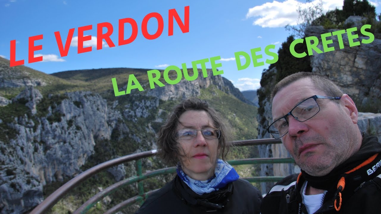 Le Verdon La route des Crètes La Palud sur Verdon  EN SUZUKI  V-STROM 1000 XT