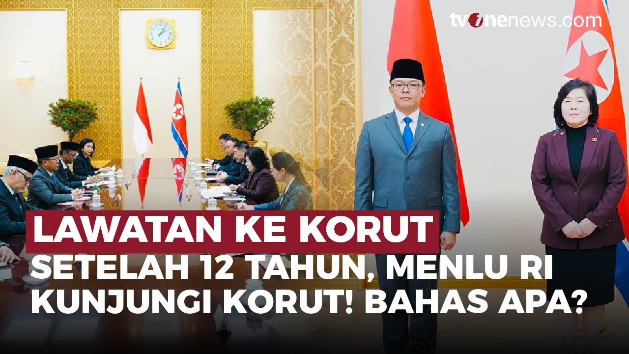 Setelah 12 Tahun, Menlu RI Akhirnya Kunjungi Korut! Bahas Apa? | OneNews Update