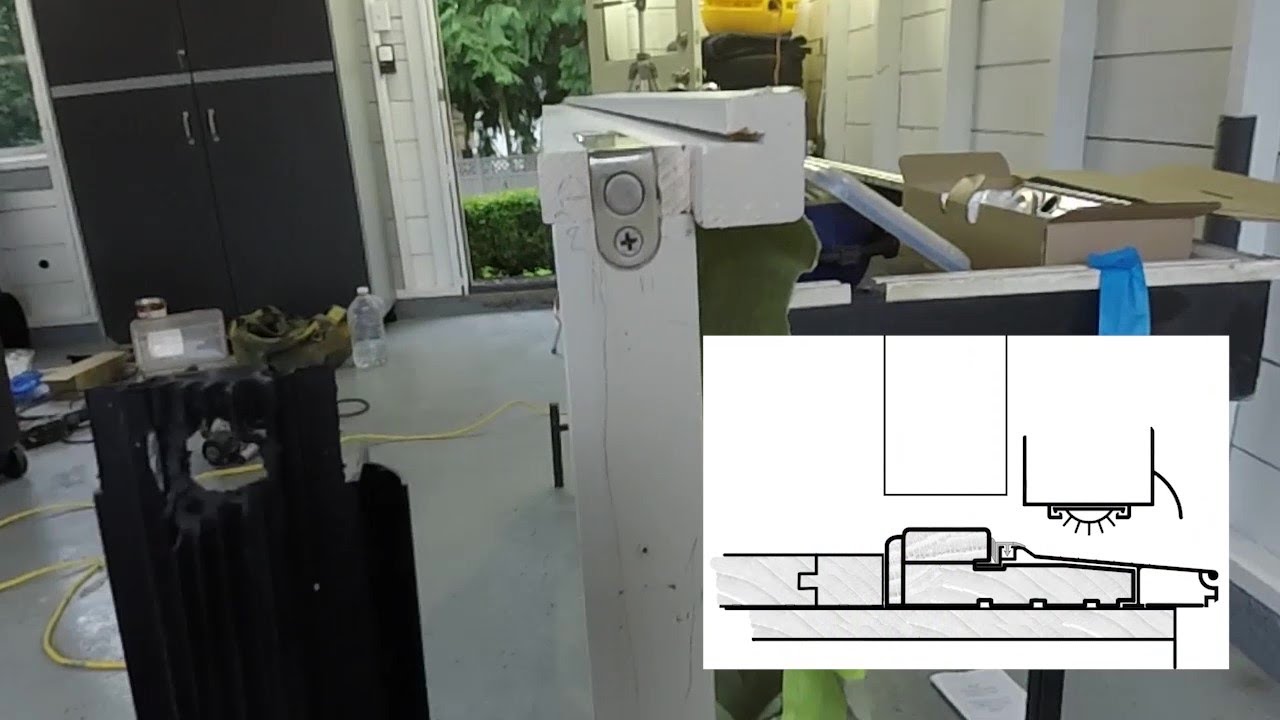 Bottom Sweep Detail for French Doors
