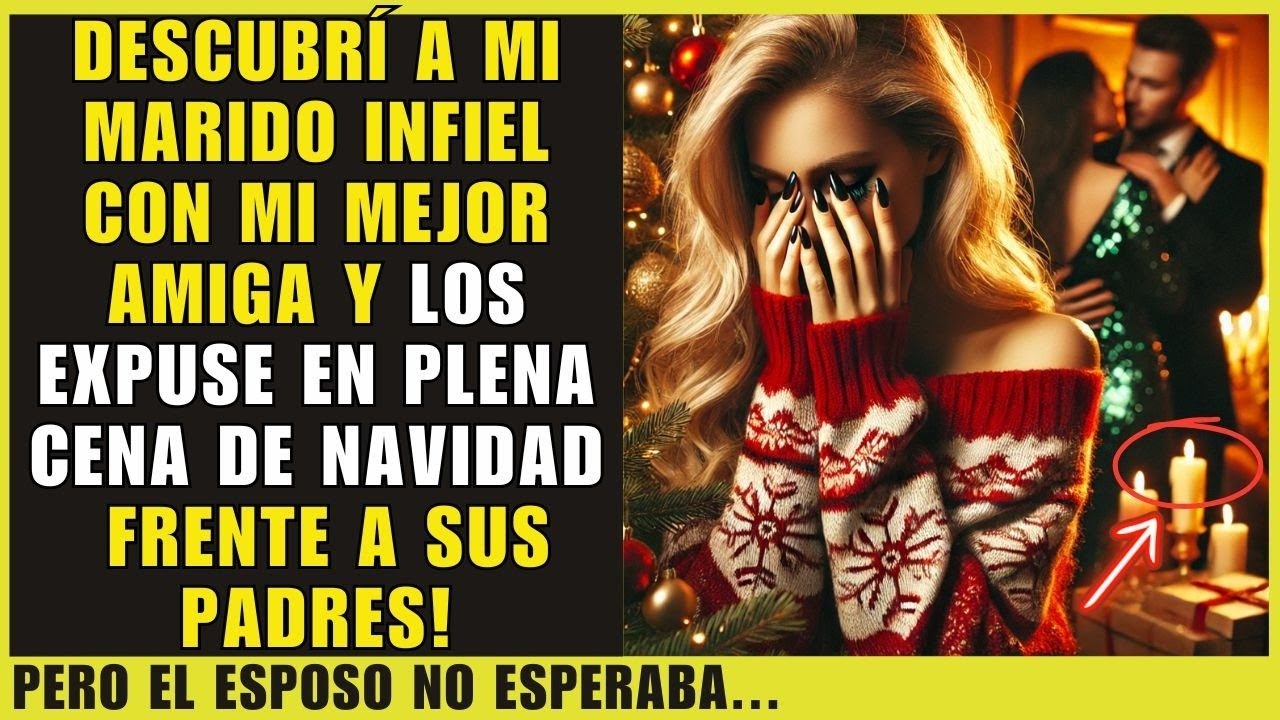 DESCUBRÍ A MI MARIDO INFIEL CON MI MEJOR AMIGA Y LOS EXPUSE EN PLENA CENA DE NAVIDAD FRENTE A SUS