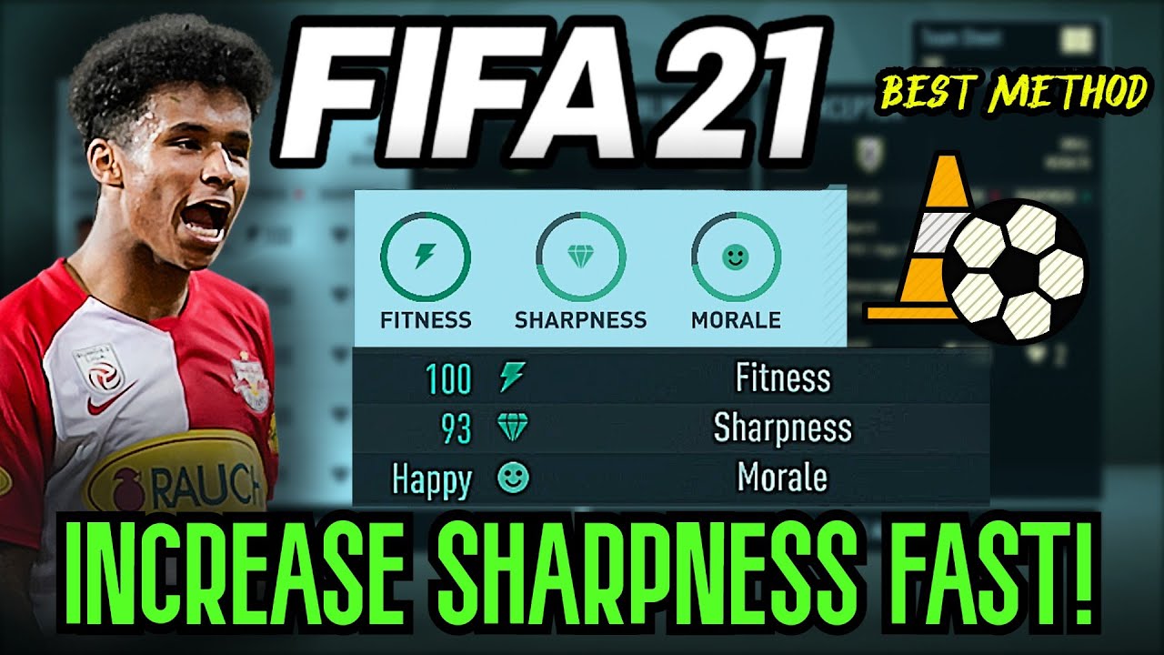 INCREASE SHARPNESS FAST ON FIFA 21 CAREER MODE (Best Method!)