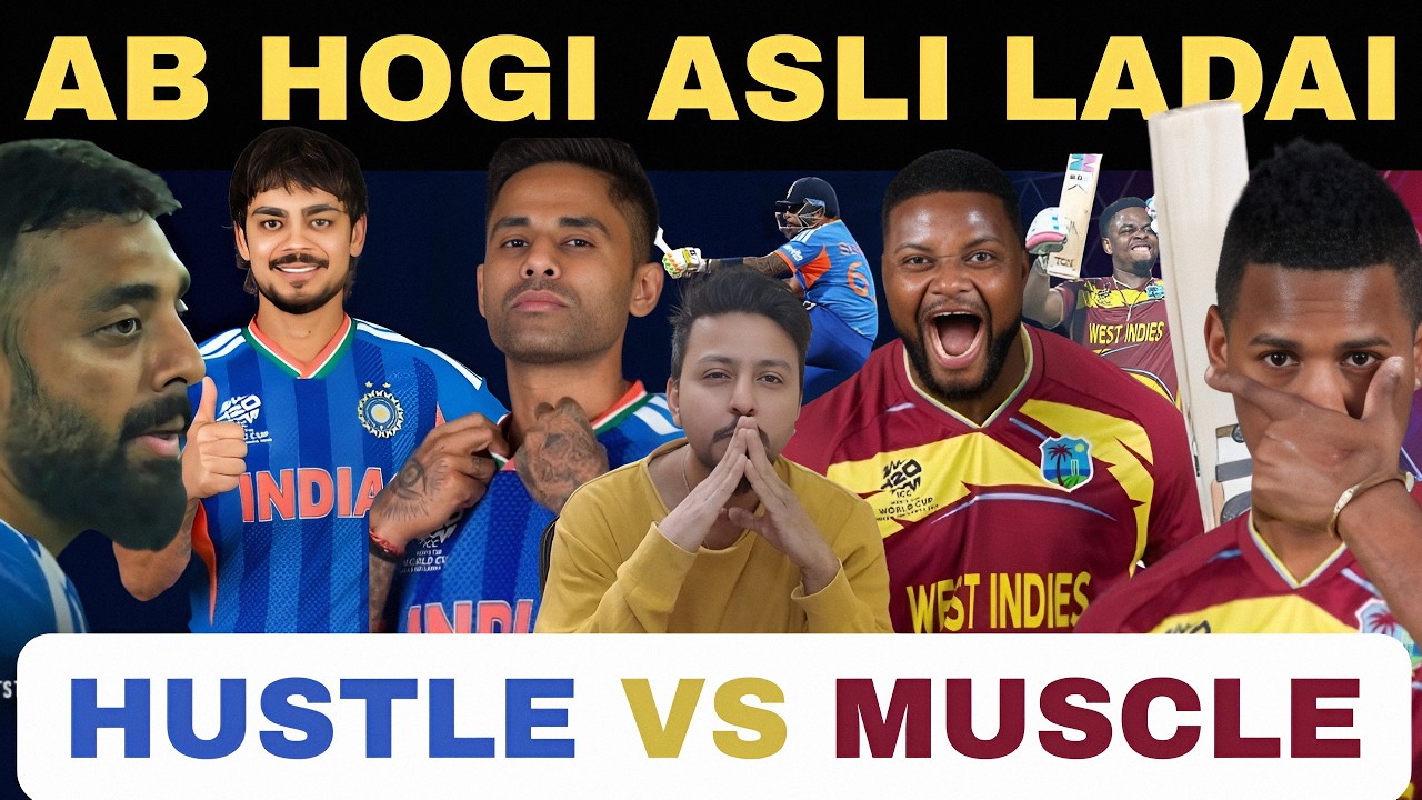 Monsters vs Mindset! IND VS WI LONG PREVIEW - Knockout Clash | MAN VS MAN | Kaun Jayega Semi Final?