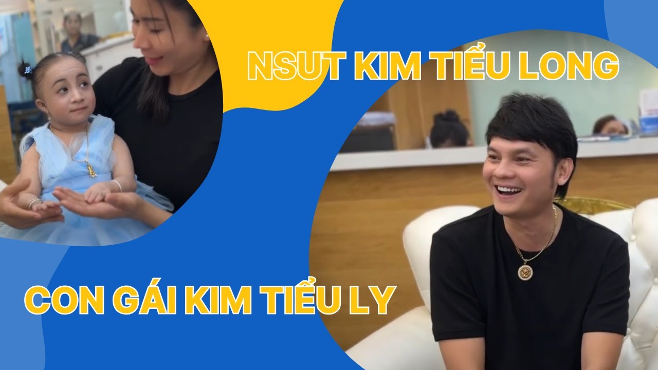 NSUT Kim Tiểu Long và con gái Kim Tiểu Ly đến khám răng tại Nha Khoa Anna