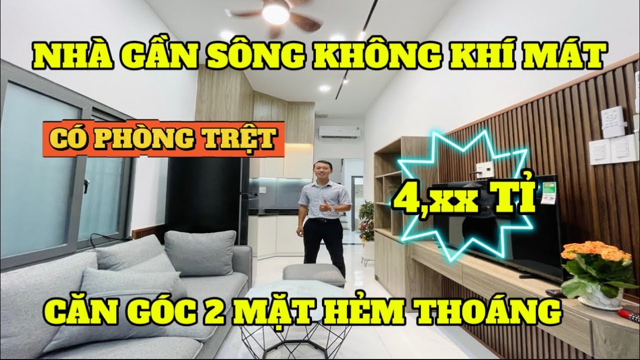 NHÀ ĐẸP HƠN 4 TỈ QUẬN BÌNH THẠNH CÓ SÂN ĐỂ XE , CÓ PHÒNG NGỦ DƯỚI TRỆT ,GẦN SÔNG SÀI GÒN , CÔNG VIÊN