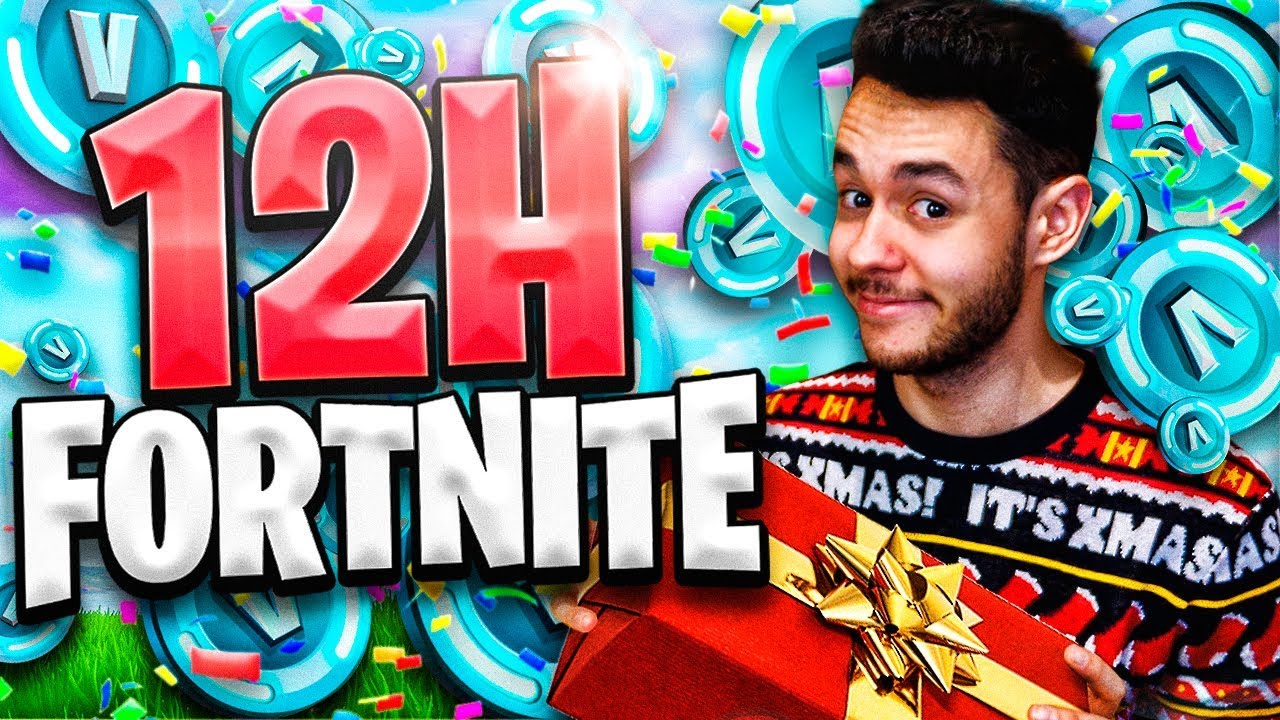 &iexcl;12 HORAS JUGANDO FORTNITE! - SORTEO DE PAVOS Y SORPRESAS | TheGrefg