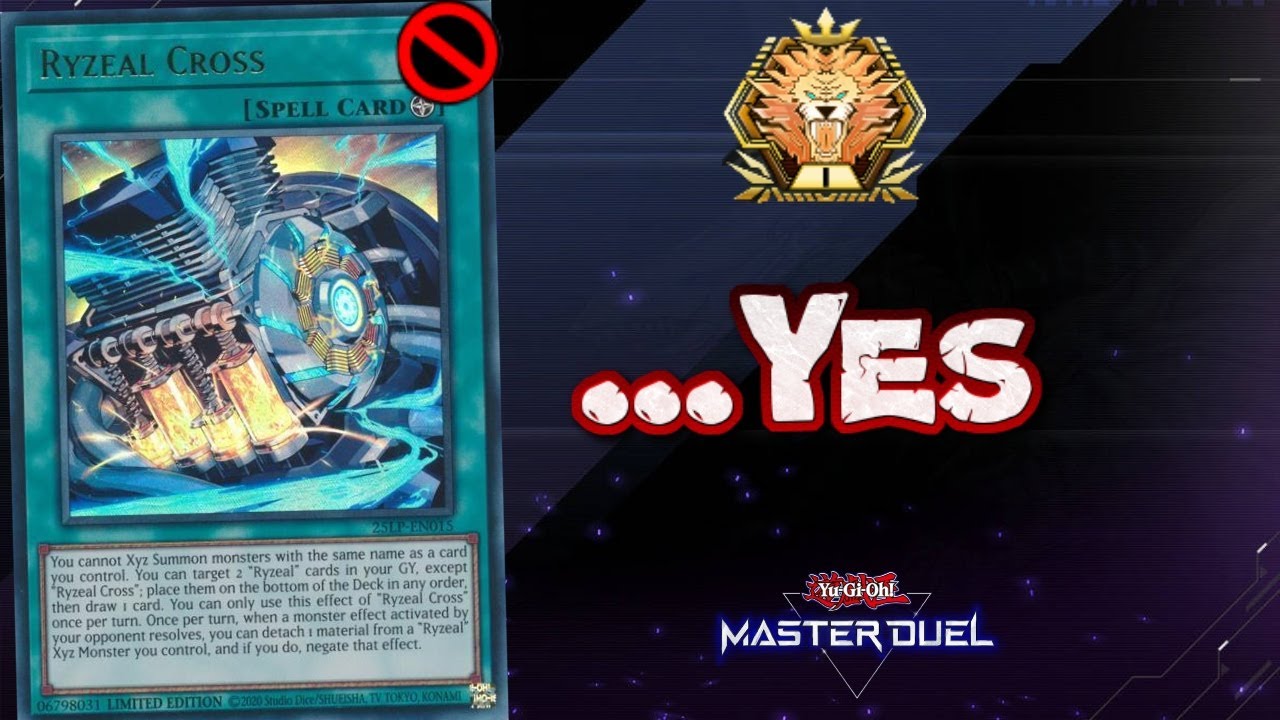 Is RYZEAL still Good WITHOUT Cross? [Master 1]