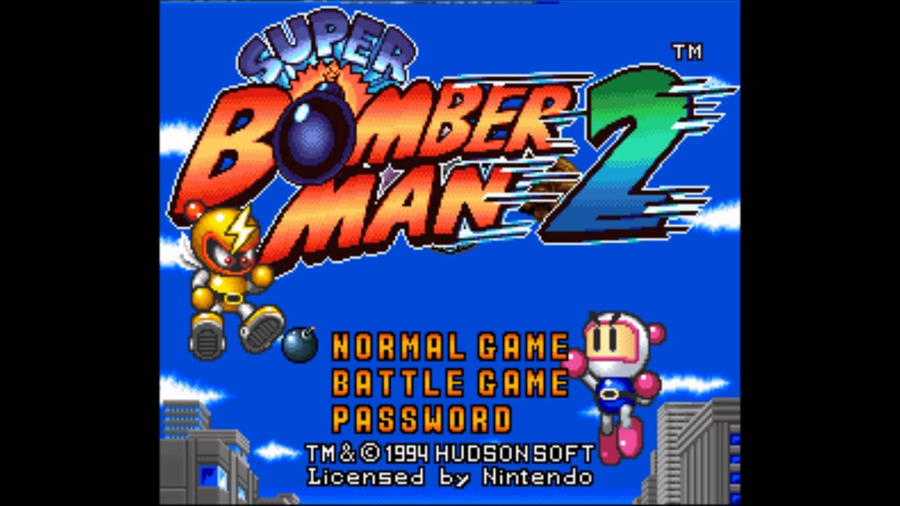 [SNES] Super Bomberman 2 - Credits