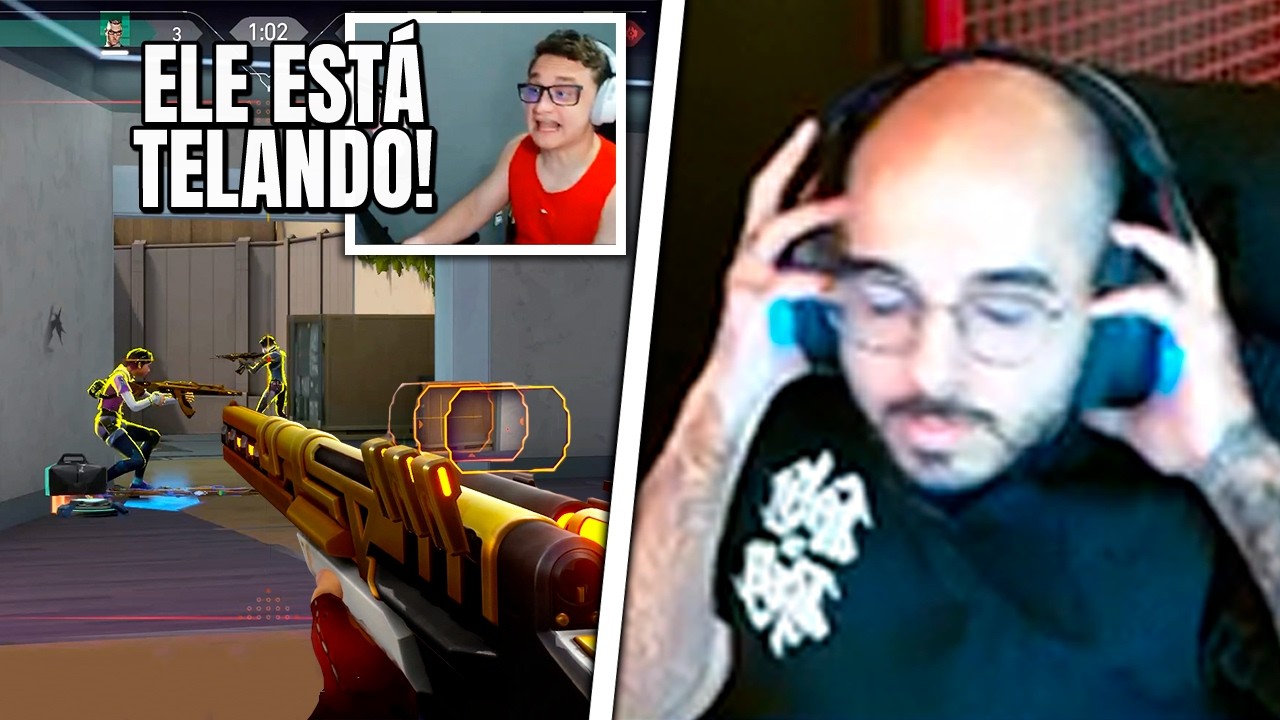 SACY FICOU REVOLTADO COM ESSA JOGADA NO CAMPEONATO! LULA SUSPEITOU QUE ESTAVAM TELANDO - VALORANT
