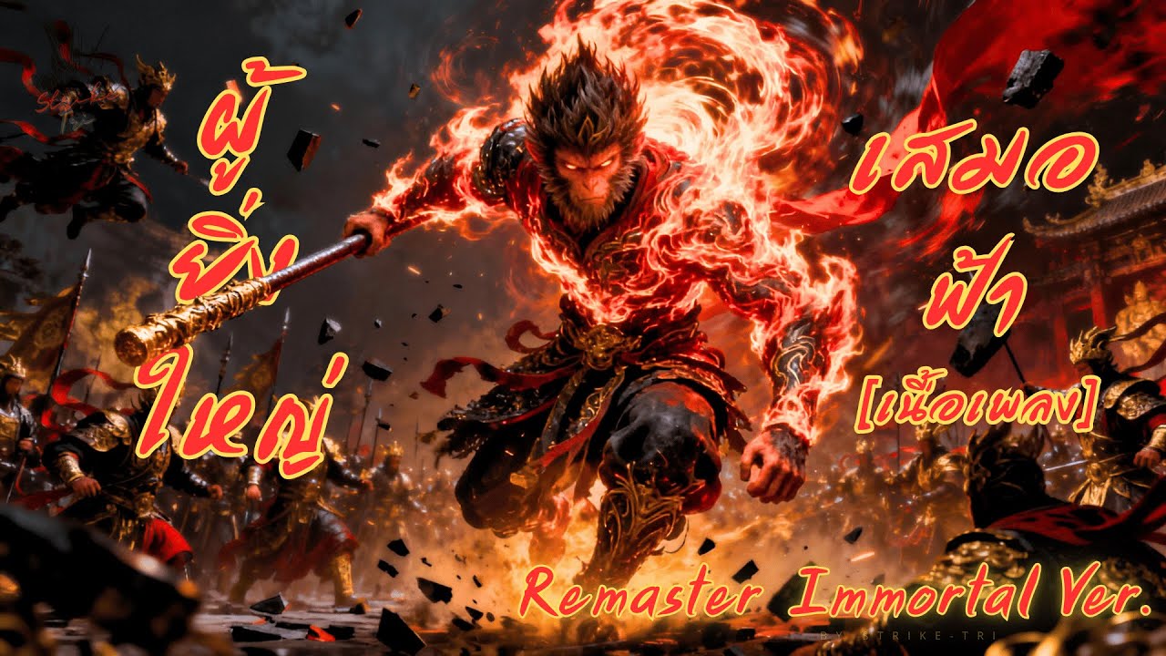 ผู้ยิ่งใหญ่เสมอฟ้า (Remaster Immortal Ver.)  [ เนื้อเพลง ] - Strike-Tri