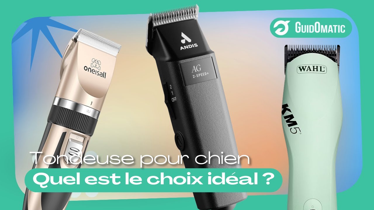 TONDEUSE POUR CHIEN (NOUVEAUTÉS) - Comparatif & Guide d'achat 2024! [TOP 3]