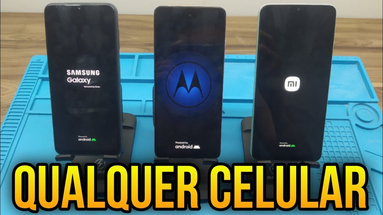 Como ligar qualquer celular com bot&atilde;o power quebrado e volume