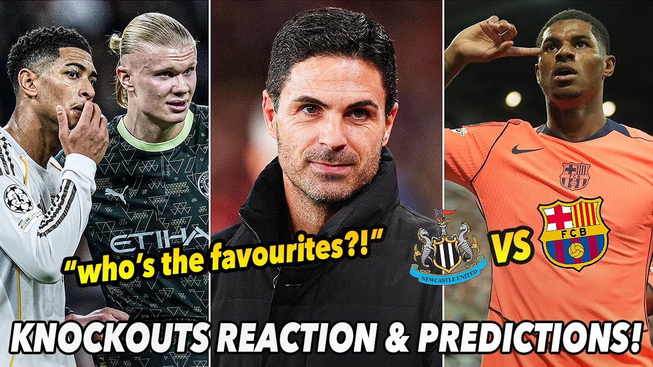 Champions League Round of 16 Draw Reaction & Predictions! | UCL Knockout Stage Preview 👀