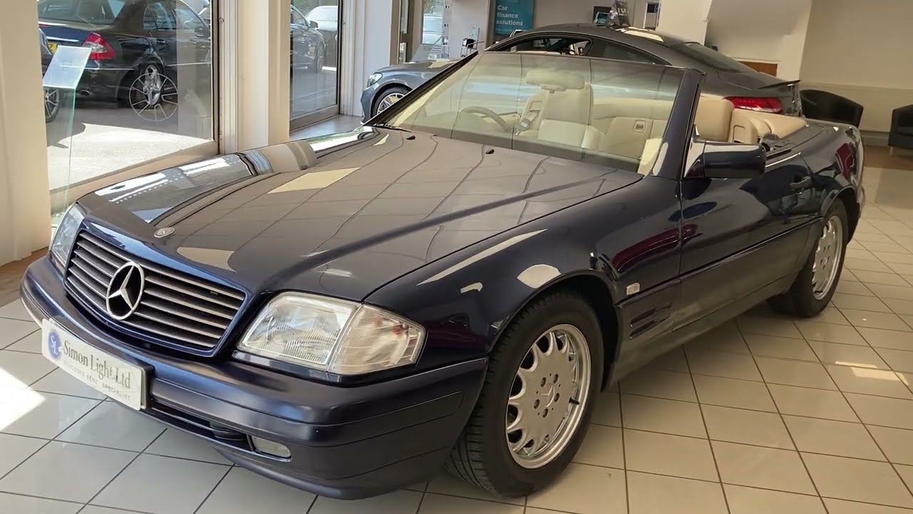 SOLD! Mercedes-Benz SL280 129 Series 1996 with 38116 Miles, Lovely History File, Superb Condition