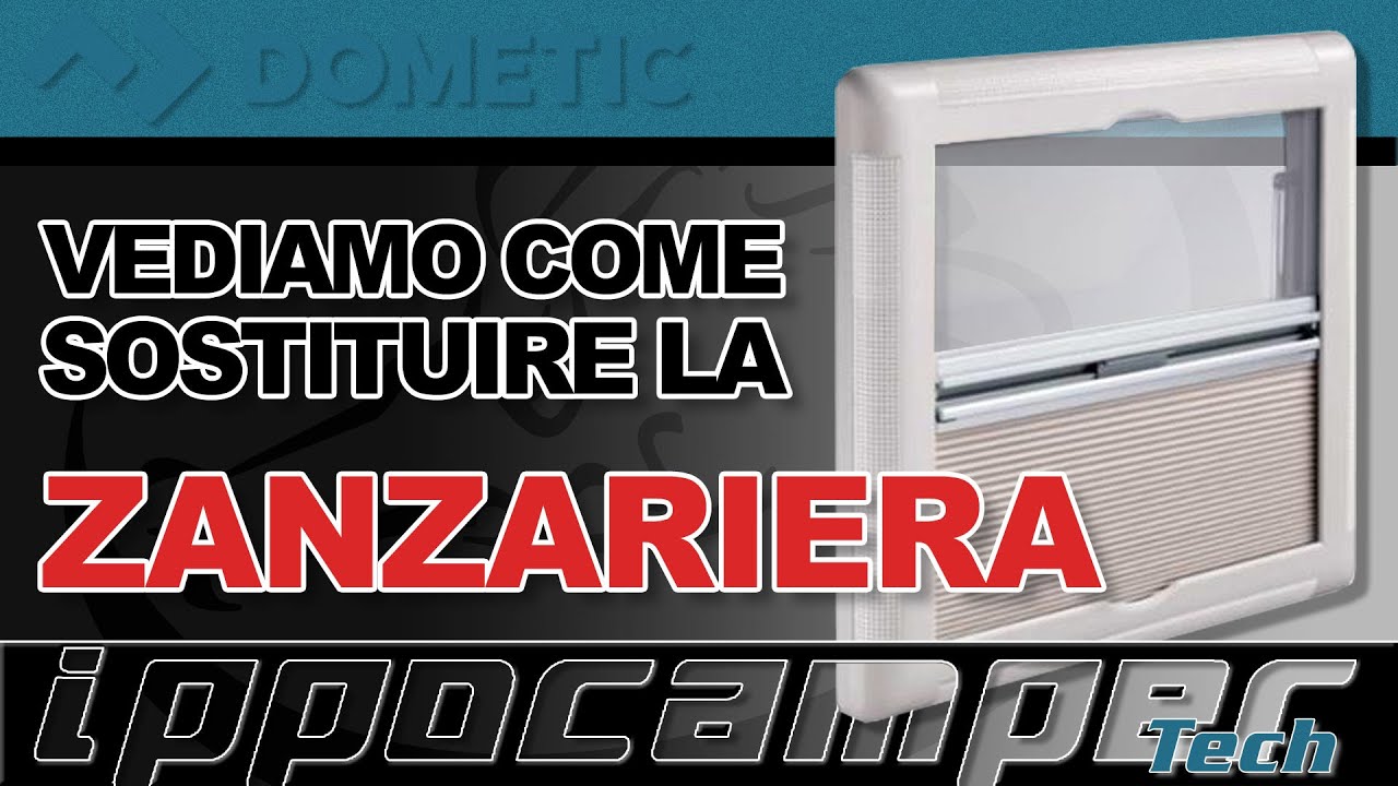 Zanzariera ROTTA? - Vediamo perché e come sostituirla