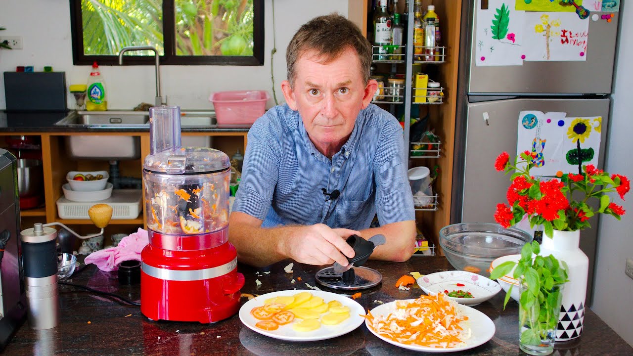 Кухонный комбайн KitchenAid на 7 чашек — полный обзор и демонстрация