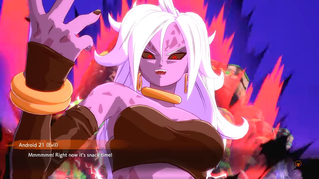 Dragon Ball FighterZ - Final Boss Fight Android 21 Good vs Evil & ENDING (Android 21 Arc) PS4 Pro