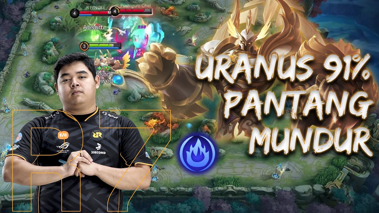 EMBLEM URANUS WR 91% !! TABRAK TERUS PANTANG MUNDUR !! - MOBILE LEGENDS