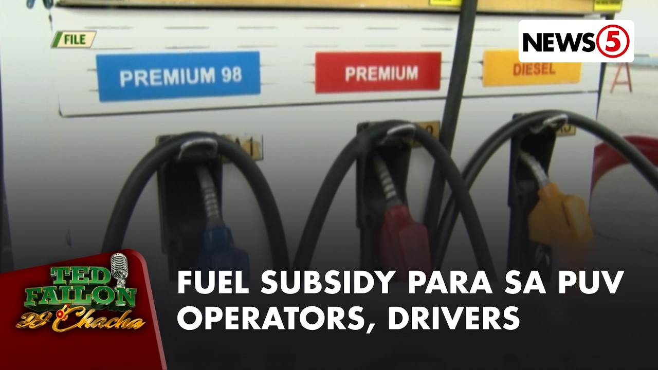 Fuel subsidy sa PUV drivers, inihahanda ng DOTr | Ted Failon & DJ Chacha