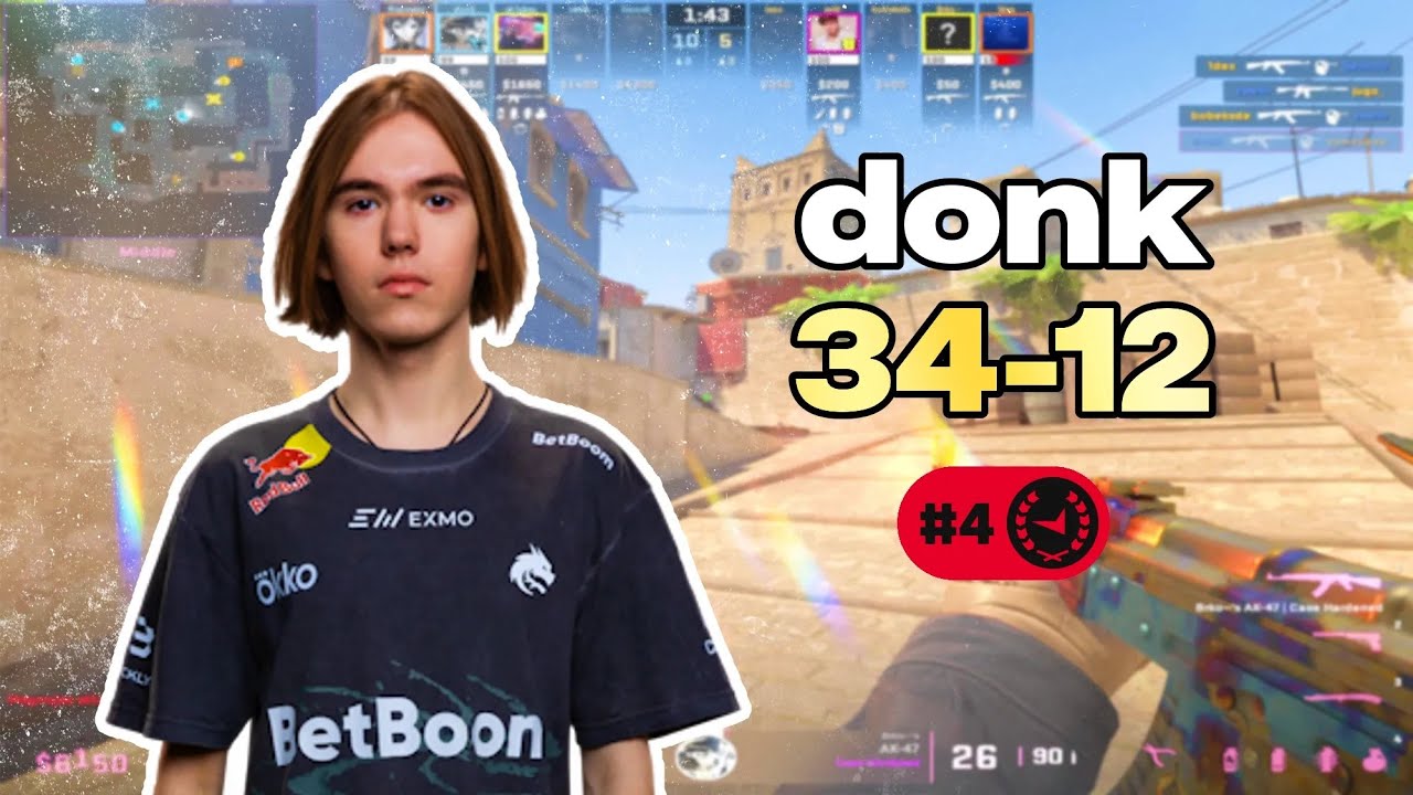 💥 DONK 34-12 POV: МАСТЕР-КЛАСС FACEIT с Magnojez/zweih (Mirage) | 4222 ELO
