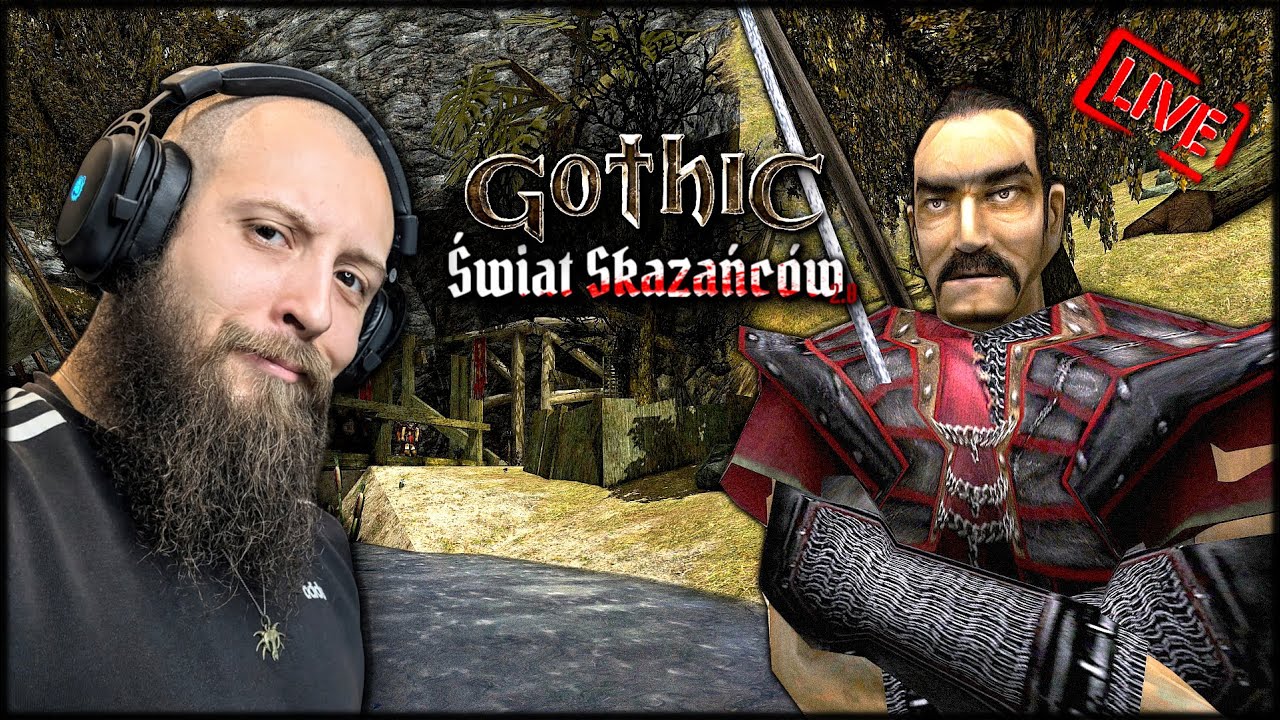 GOTHIC 🍺 #1 MOD I POCZĄTEK PRZYGODY! 🔴[NA ŻYWO]