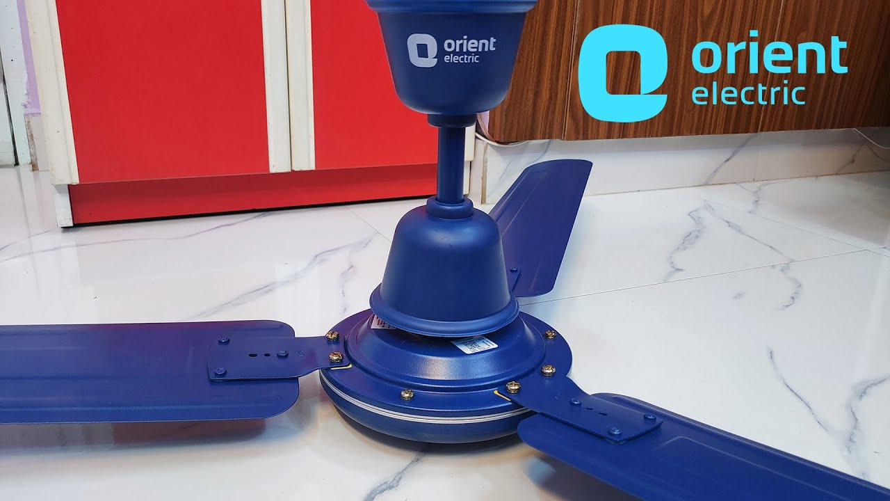 Orient Electric Apex-FX Ceiling Fan 1200mm Unboxing And Installation