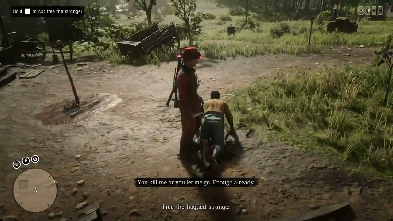 I saved you, now you're on your own | Red Dead Online