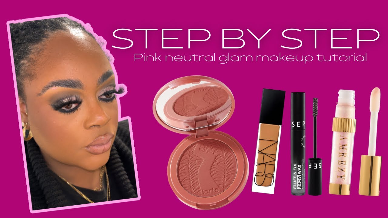 2026 Soft Pink Glam Makeup Tutorial | Easy Neutral Look for Everyday Elegance