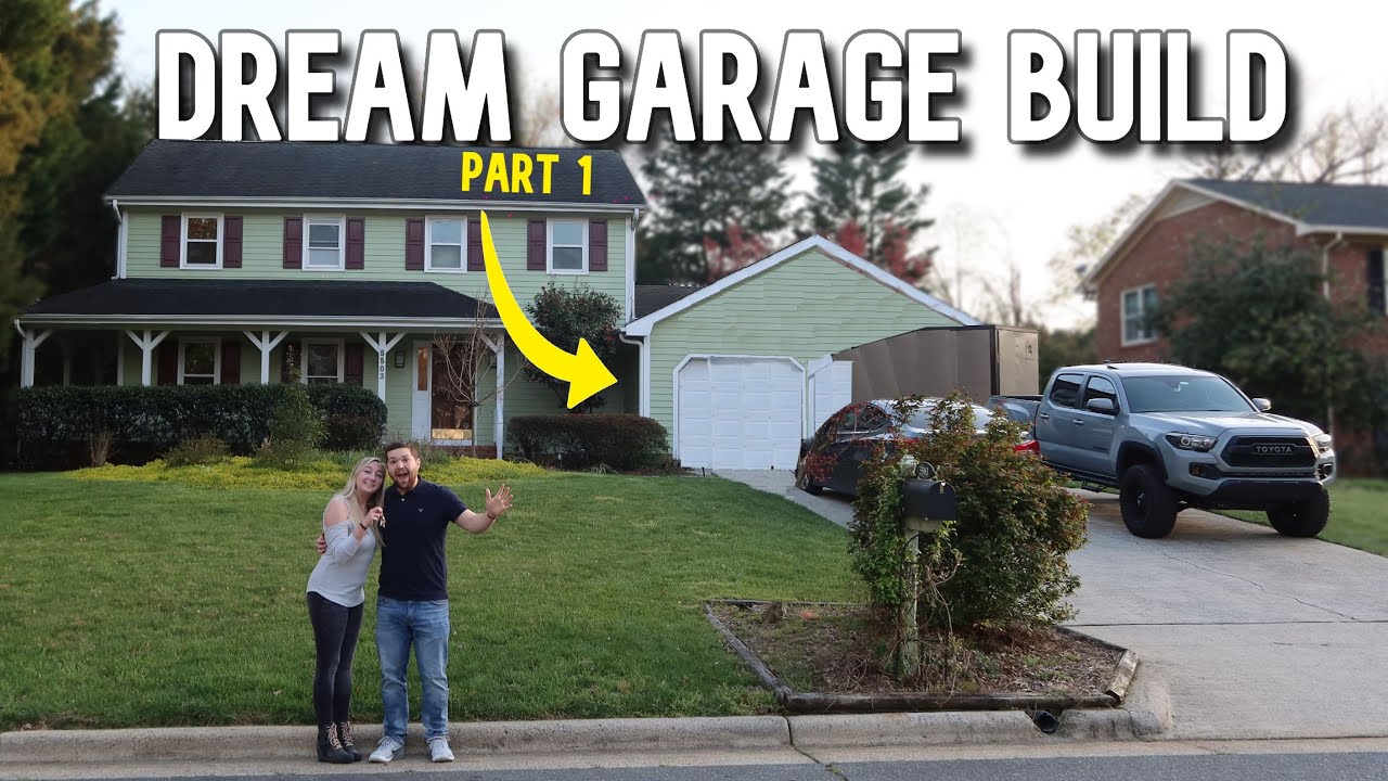My DREAM GARAGE (Part 1) - DIY Makeover