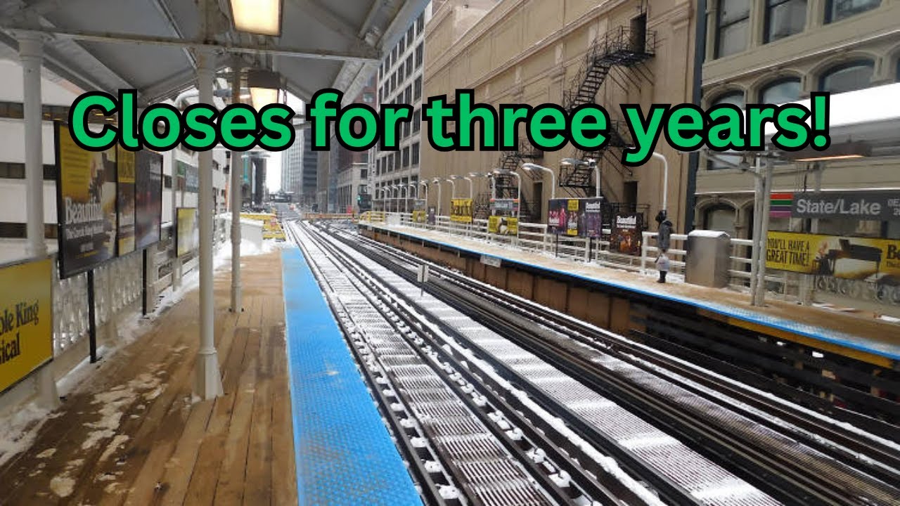 CTA State/Lake Station on the Last Day It's Open - January 4th 2026